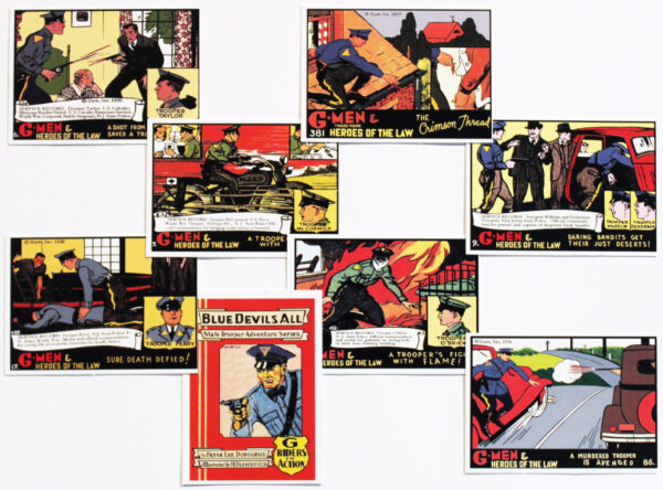 NJSP Collector Cards 1936 - 1937 Reproductions